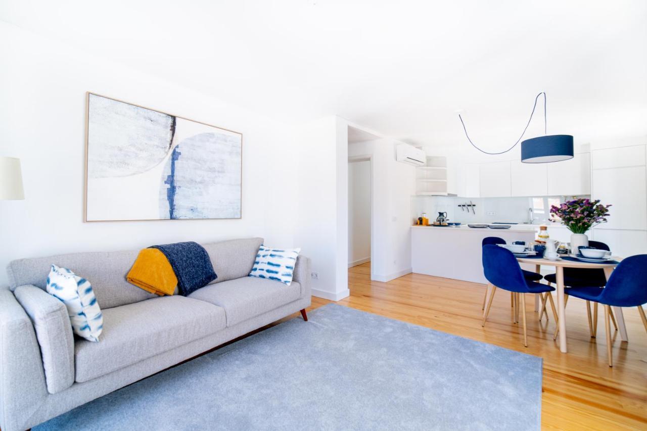 Blue By The River 3 - Elegant Two-Bedroom In Santos リスボン エクステリア 写真